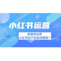 新媒体运营/小红书运营/小红书无产品如何搞钱